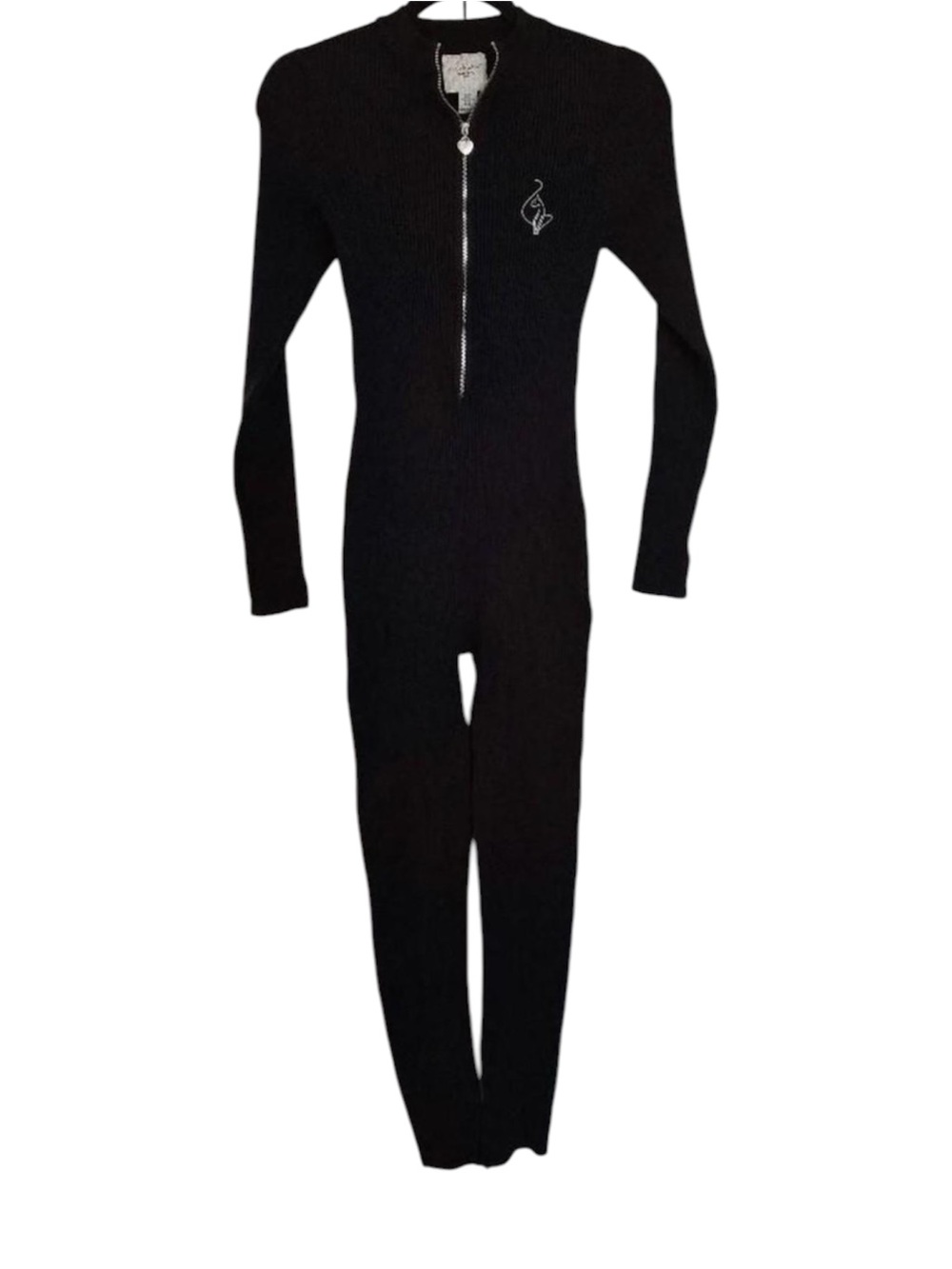 🖤Baby Phat x Forever 21 Black Ribbed Jumpsuit Size 0X🖤